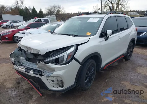 2021 Subaru Forester Sport from USA, damaged, VIN JF2SKARC3MH570640